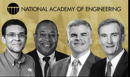 Two Georgia Tech Faculty, Two Alumni Elected to National Academy of Engineering